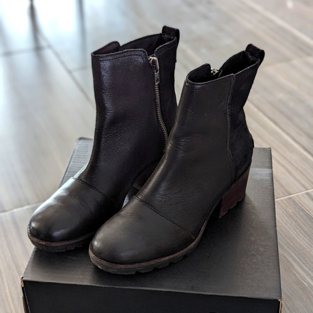 Sorel Cate Bootie Women Waterproof Boots Size 7.5